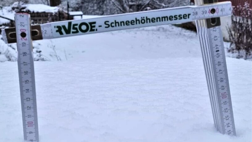 RVSOE Zollstock im Schnee