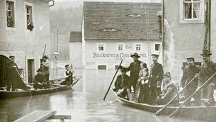 Hochwasser am 16. April 1900