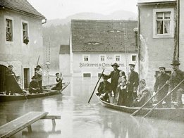 Hochwasser am 16. April 1900