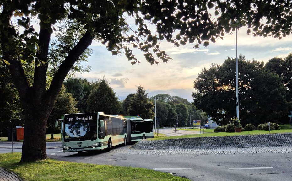 Bus in Sebnitz