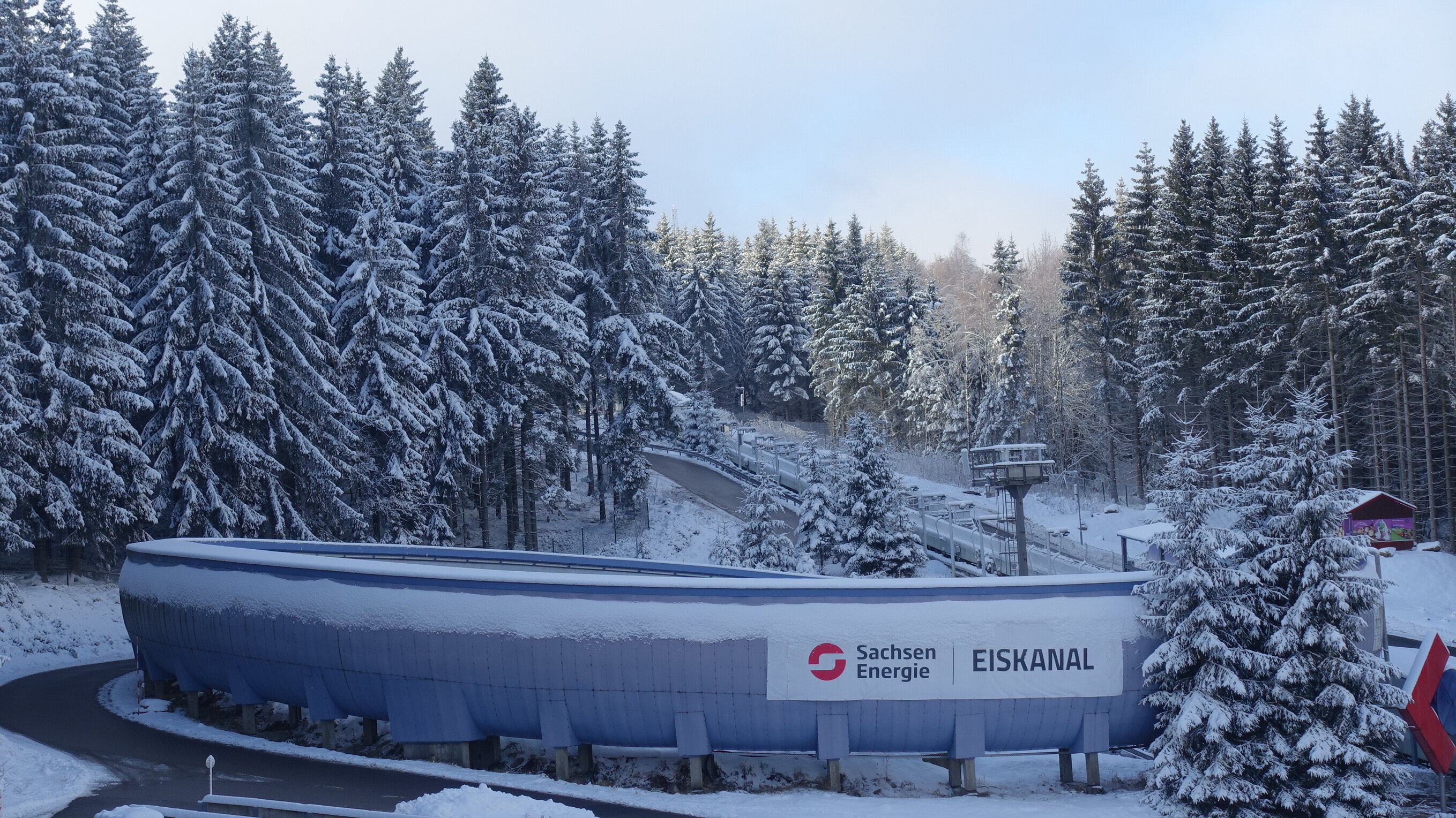 SachsenEnergie-Eiskanal Foto: Claudia Reuter Wintersport Altenberg GmbH