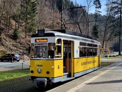 Triebwagen der Kirnitzschtalbahn