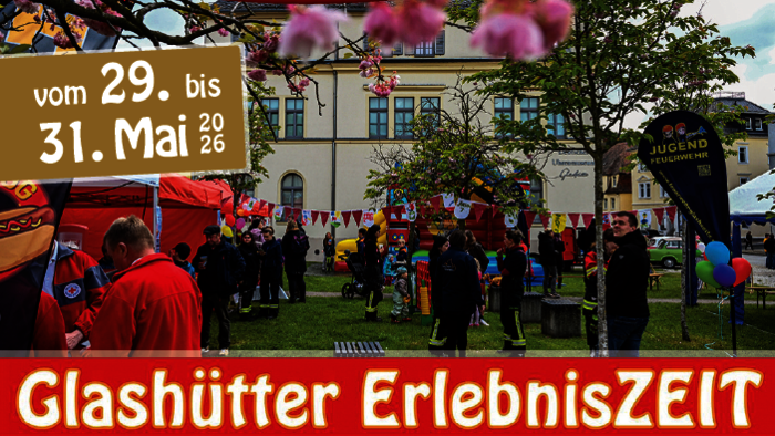 Glashütter ErlebnisZeit Plakat (Ausschnitt)