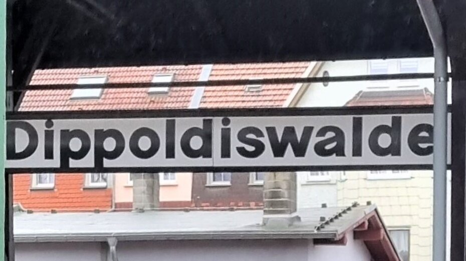 Schmalspurbahnwagenbühne in Dippoldiswalde