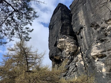 Blick auf die Tyssaer Wände