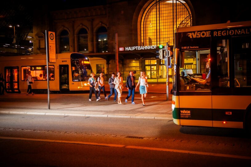 Nachtverkehr Foto Lars Neumann