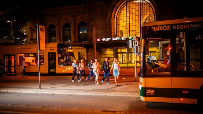 Nachtverkehr Foto Lars Neumann
