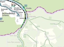 Ausschnitt Liniennetzplan Fähre F1