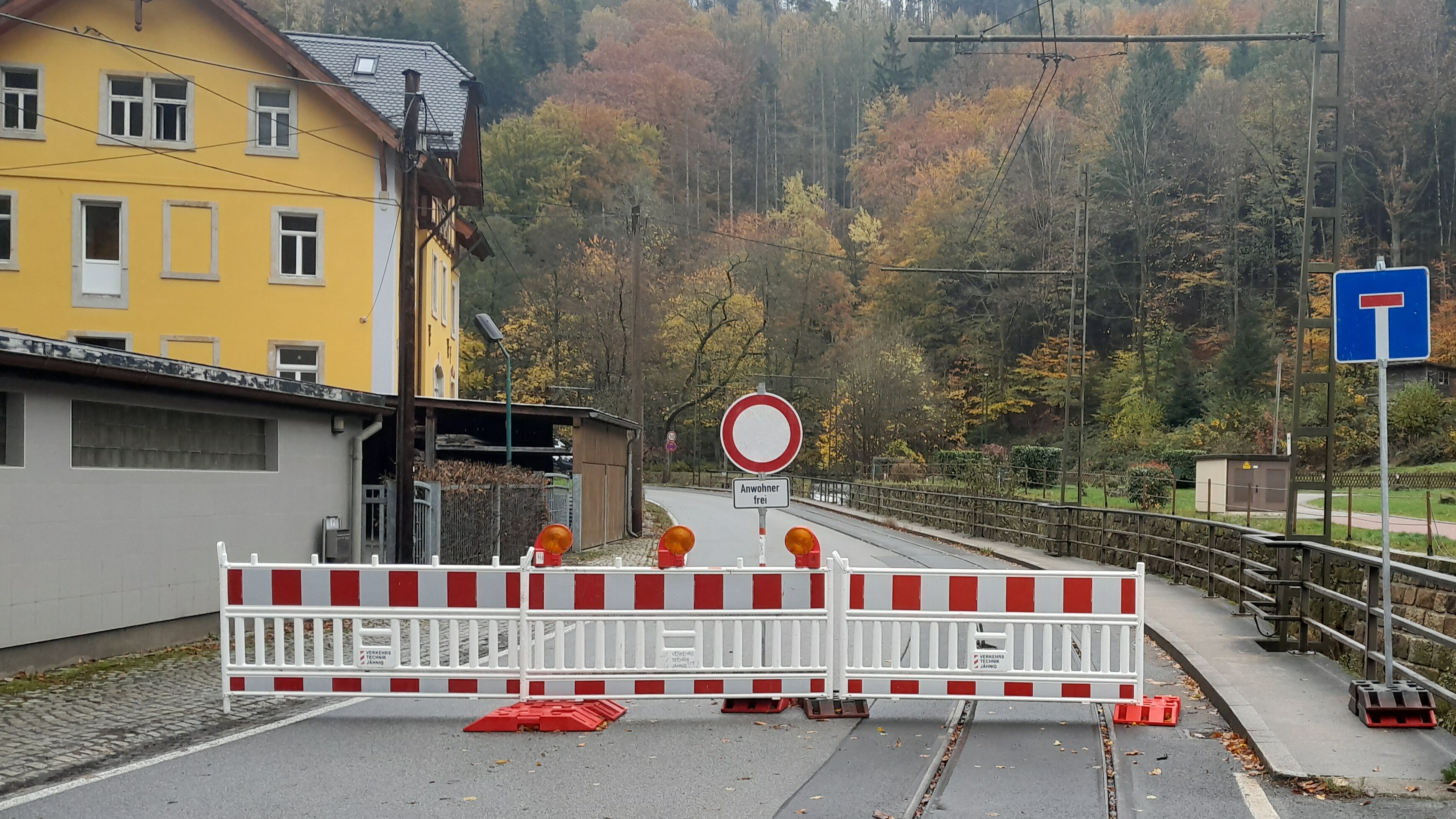 Bauarbeiten vom 01.11.-22.12.2023