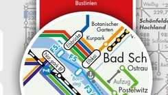 Detail Liniennetzplan Gästekarte mobil