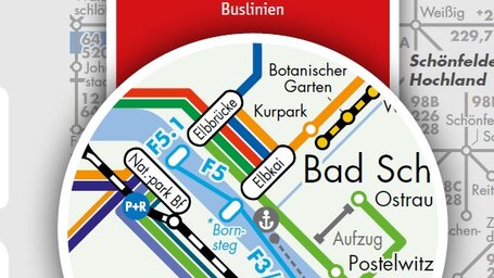 Detail Liniennetzplan Gästekarte mobil