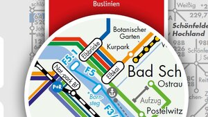 Detail Liniennetzplan Gästekarte mobil