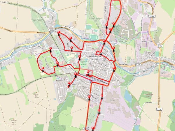 Linienweg Linie 263b