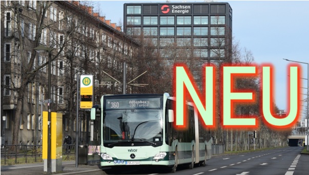 Bus nach Altenberg - Teplice