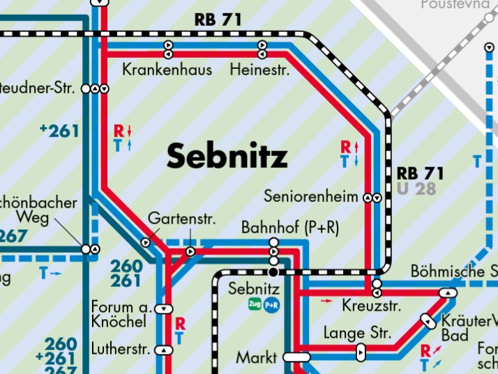 Ausschnitt Liniennetzplan Sebnitz